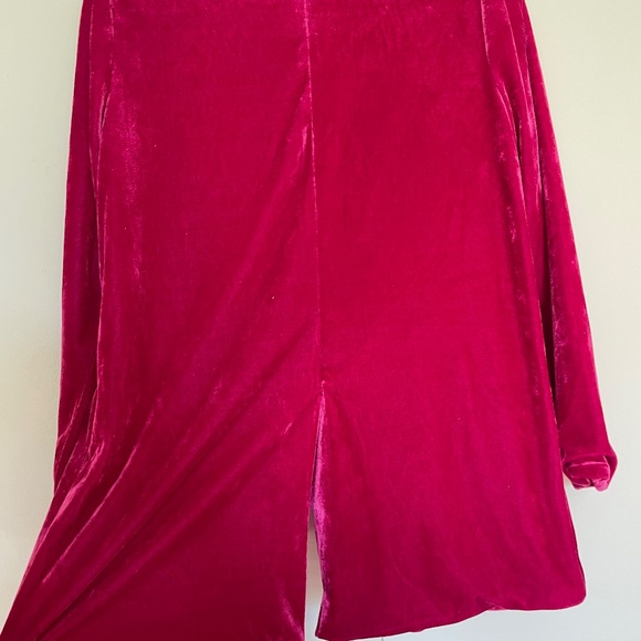 Endless Rose Fuchsia Oversized Velvet Blazer Size S (NWOT) - Picture 14 of 16